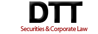 DTT : Securities and Corporate Law